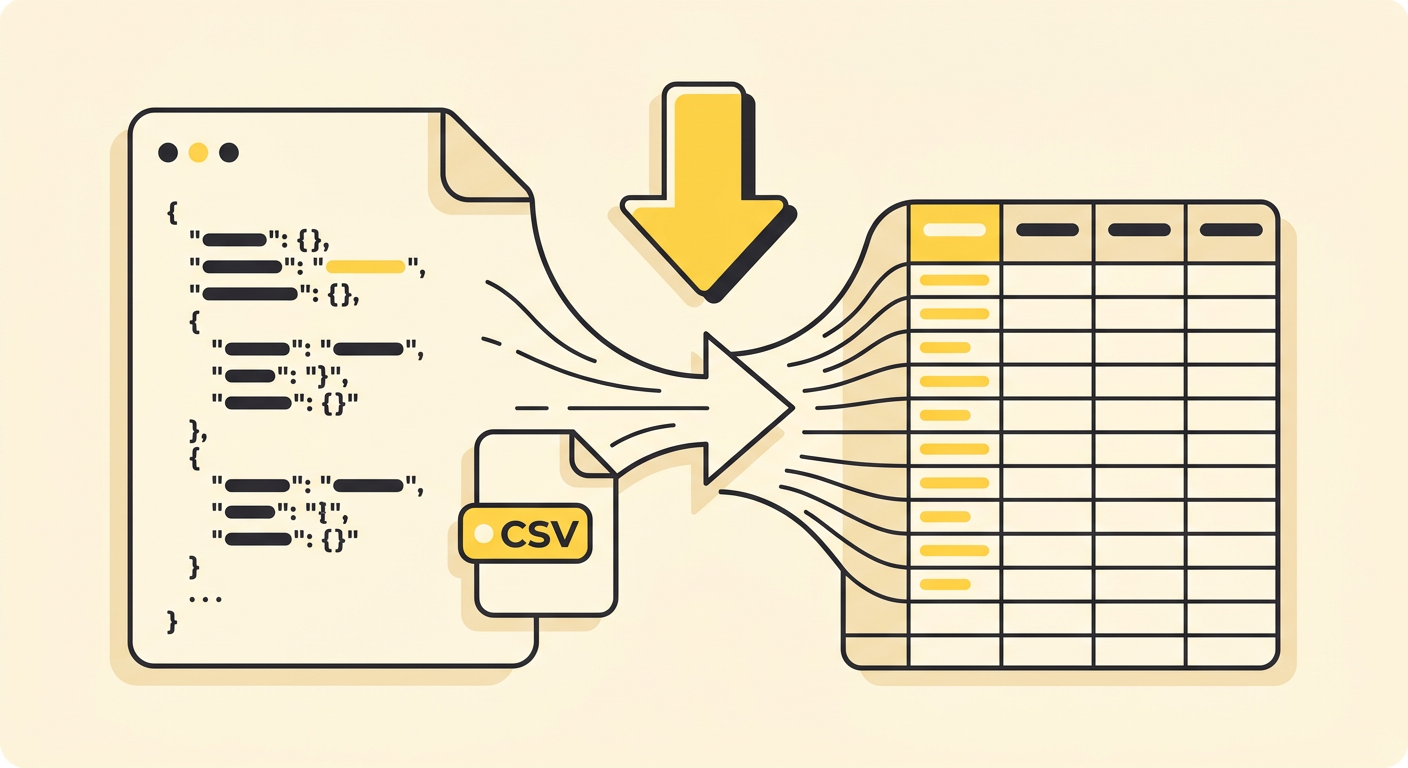Export analytics data as JSON or CSV