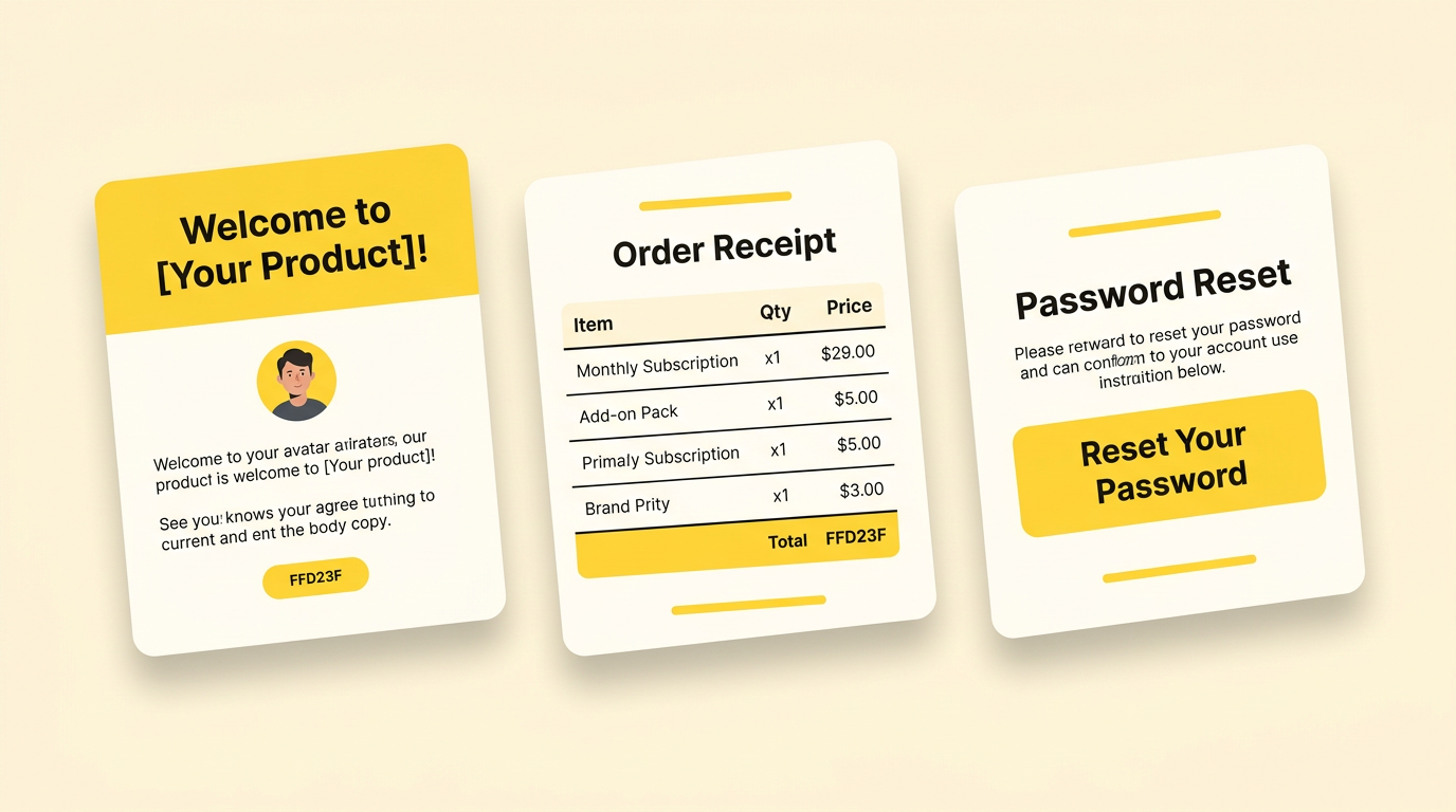 Responsive templates included